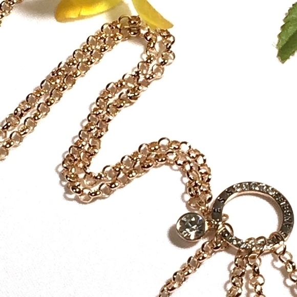 𝅺3/$29! GUESS Long Statement Necklace "LOVE" - Picture 5 of 8